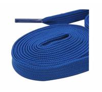 QDCSEAOEH 1 Pair 80 cm Sports Shoes Plush Shoe Strap 10 mm Polyester Colour Flat Knitted Flat Shoes with Strap Accessories Fabric Shoes Work Shoes, blue, Medium