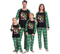 QDDYC Family Christmas Pyjamas Set,Matching Christmas Pyjamas,Family Christmas Pjs for Couple Dad Mom Kids