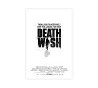 qdfaec Death Wish Canvas Poster Bedroom Decor Landscape Office Room Decor Gift 08x12inch(20x30cm)