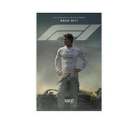 qdfaec F1 The Movie Canvas Poster Bedroom Decor Landscape Office Room Decor Gift 16x24inch(40x60cm)