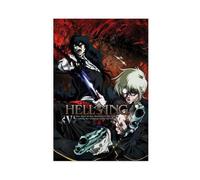 qdfaec Hellsing Ultimate Canvas Poster Wall Art Decor Print Picture Paintings for Living Room Bedroom Decoration 12x18inch(30x45cm)