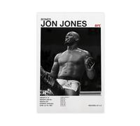 qdfaec Jon Jones UFC Digital Poster Canvas Poster Bedroom Decor Landscape Office Room Decor Gift 12x18inch(30x45cm)