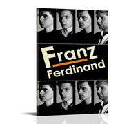 QDFFQD Franz Ferdinand-Franz FerdinandArt Decorative Painting Gifts Moisture-proof And Fade Resistant Creative Art Gifts Free of Framing And Easy to Stick Multiple Sizes to Choose from