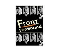 QDFFQD Franz Ferdinand-Franz FerdinandArt Decorative Painting Gifts Moisture-proof And Fade Resistant Creative Art Gifts Free of Framing And Easy to Stick Multiple Sizes to Choose from
