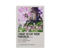QDFFQD I Want to Eat Your PancreasArt Decorative Painting Gifts Moisture-proof And Fade Resistant Creative Art Gifts Free of Framing And Easy to Stick Multiple Sizes to Choose from