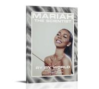 QDFFQD Mariah The Scientist Ry Ry WorldArt Decorative Painting Gifts Moisture-proof And Fade Resistant Creative Art Gifts Free of Framing And Easy to Stick Multiple Sizes to Choose from