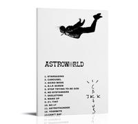 QDFFQD Travis Scott AstroworldArt Decorative Painting Gifts Moisture-proof And Fade Resistant Creative Art Gifts Free of Framing And Easy to Stick Multiple Sizes to Choose from