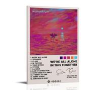 QDFFQD We're All Alone in This Together-DaveArt Decorative Painting Gifts Moisture-proof And Fade Resistant Creative Art Gifts Free of Framing And Easy to Stick Multiple Sizes to Choose from
