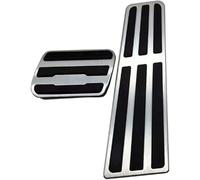 QDFGNKBAI Car Pedals for Porsche Taycan 2019-2024, Stainless Steel Modified Brake Foot Pedals Accelerator Footrest Clutch Pedal Cover(RHD)