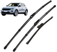 QDFGNKBAI Car Window Wiper Blades for VW T-Roc 2017-2024 26"+20"+13", Vehicle Windscreen Windshield Wiper Blades High toughness Noiseless Accessories