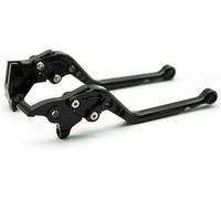 QDFGNKBAI Motorcycle Brake Clutch Lever for Royal 650 Interceptor Continental GT650 GT 650 535 GT535, Master Cylinder Brake Clutch Lever Front Right Clutch Reservoir Levers Lever,A/Black 147mm