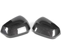 QDFNJYONG 1 Pair Car Wing Mirror Cover Cap for AUDI Q2 SQ2 Q3 RSQ3 2017-2025, Automotive Rearview Left Right Replacement Covers for Car Mirrors,A/Carbon Fiber Pattern