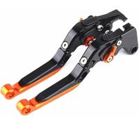 QDFNJYONG Motorbike Brake Levers for BMW C400X C400GT K51 C400 X GT C 400X 400gt 2019 2020, Moto Brake Clutch Lever Clutch Lever Long CNC Aluminum Alloy Made,A/X Black Orang