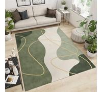 QDJKBL European Geometry Doodle Area Rugs, Simple Line Cartoon Children Rugs for Living Room, Non-Slip Carpet Pattern Clear Comfortable Feet Apply to Living Room, 70 x 120 cm