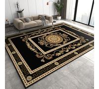 QDJKBL Geometric Moroccan Pattern Area Rugs, Modern Non-Slip Folk Art Bedroom Rug, Large Area Rug Wear-Resistant and Non-Slip for Teen Room Decor Dining Room, 180 x 220 cm