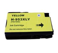 QdLmvpSDo 4 Pack Refilled Ink Cartridge Compatible With 953XL BK C M Y For Printers Like OfficeJet Pro 8210 8218 8719 8720 8728 8730 8740 8710(1x Yellow)