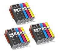 QdLmvpSDo Ink Cartridge DAT PGI 150 CLI 151 Compatible With IP7210 MG5410 MG5510 MG6410 MG6610 MG5610 MX921 MX721 IX6810 PGI150 CLI151 Printers(3Set-15PCS)