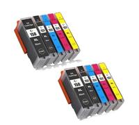 QdLmvpSDo Ink Cartridge DAT PGI 150 CLI 151 Compatible With IP7210 MG5410 MG5510 MG6410 MG6610 MG5610 MX921 MX721 IX6810 PGI150 CLI151 Printers(2Set-10PCS)