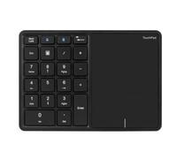 QdLmvpSDo Numeric Keypad With Touchpad Wireless USB+ Digital Keyboard Compatible With OS Accounting 22 Number Keypad(black)
