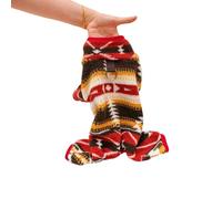 QDLTGBD Dog Costume Autumn And Winter Dog Clothes Retro Style Home Four-legged Fleece Small And Medium-sized Dog Pet Clothes-red-m