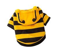 QDLTGBD Dog Costume Puppy Autumn And Winter Clothes Teddy Schnauzer Bichon Pomeranian Small Puppy Winter Cat Pet Autumn Kitten-yellow-l