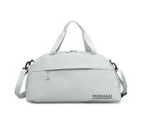 QDLTGBD Travel Tote Training Sports Bag Couple High-Value Yoga Bag Leisure Large-Capacity Fitness Bag Short-Distance Business Trip Travel Bag-Grey