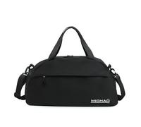 QDLTGBD Travel Tote Training Sports Bag Couple High-Value Yoga Bag Leisure Large-Capacity Fitness Bag Short-Distance Business Trip Travel Bag-Black