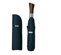 QDLTGBD Umbrella Windproof Large Men 8 Ribs Fully Automatic Heavy Rain Outdoor Wooden Folding Umbrellas Compact Parasol-a