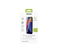 QDOS OptiGuard Eco Glass Screen Protector for iPhone 15 Pro Max in Clear Qdos Clear