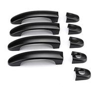 QDouiMOO 1 Set 8-Style Exterior Door Handle Cover Trim for T5 (2003-2015), for T6 (2015+), for Van (2004-2015) Car Exterior Door Handles(9pcs Matte Black)