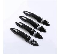 QDouiMOO Car Carbon Fiber Pattern External Door Handle Decorative Cover for Alfa for Romeo for Giulia & for Stelvio Car Exterior Door Handles( Carbon-b)