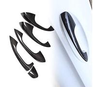 QDouiMOO Carbon Fiber Door Handle Covers for Benz A-Class W177 (A200, A220, A250) LHD Car Styling Stickers Car Exterior Door Handles( Chrome)