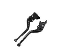 QDouiMOO Clutch Brake Lever for MV for Agusta F4 312 1000 R 1000R 1078 RR 1078RR F4R 750 Motorcycle Short Adjustable Handle Brake Clutch Levers(All Black,Long)