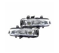 QDouiMOO For Range For Evoque 2011 2012 2013 2014 2015 2016 LED Headlight Foglights Front Headlight Lights Lamp Front Lamp Assembly(Clear Left and Right)