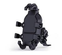 QDouiMOO Motorcycle GPS Mount For Kawasaki For Ninja H2 SX SE Motorcycle Phone Mount Anti Vibration Anti Slip Detachable 360 Rotatable Phone Mount Accessories(Rearview Mirror Style)