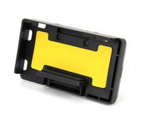 QDouiMOO Motorcycle GPS Mount For R1200GS For R1250GS For ADV For S1000XR For F750GS For F850GS For F900R Wireless Charging GPS Phone Holder Navigation Bracket(Yellow)