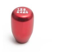 QDouiMOO Universal Racing car Gear Shift Knob Manual Short Throw Shifter 6 Speed Car Shift Knob(Red)