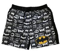 QDS Batman Boys Swimming Trunks Black Swim Shorts Beach Surf Pool Swim Costume (8-9yrs)
