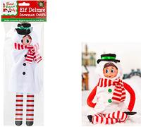 QDS Naughty Christmas Elf Elves Clothes Costumes Outfits & Accessories (Snowman Outfit)