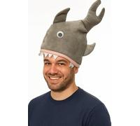 QDS Shark Bite Hat for Adults Novelty Jaws Fish Costume Fancy Dress Party Accessory