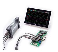 QDTimes Automotive USB Oscilloscope 6074BE Kit I II III IV 4 Channel Oscilloscope Automotive USB Oscilloscope 70MHz 1GSa/s(6074BE-kit IV)