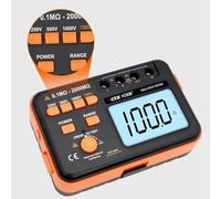 QDTimes VC60B+ VC60D+ VC60E+ 10000V/2500V/5000V Digital Insulation Resistance Tester Digital Megohmmeter(VICTOR VC60B+)