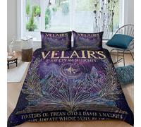 QDZHCPMYK 3D Printed Fantasy book cover Bedding Cover Microfiber Magical fantasy Comforter Cover Hypoallergenic Fade Resistant for Teen Bedroom Young Adults Daily Bedding Use Double（200x200cm）