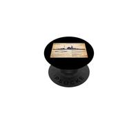 QE Class British WW2 Malaya Battleship Diagram Infographic PopSockets Adhesive PopGrip