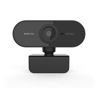 QEBIDUM Computer Camera PC Webcam Full HD 1080p 360 Degrees Wide Angle 30fps Video USB Web Cam with Microphone for Mac Laptop Desktop Conferencing Chatting and Live Streaming
