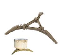 Qebidzce Air Tank Stand Stable Flexible Canister Cartridge Holder Footrest | Foldable Tripod Footrest Standard Bottle Shelf Stand Tank Bracket for Fishing Hiking Camping Backpacking Camping Stoves