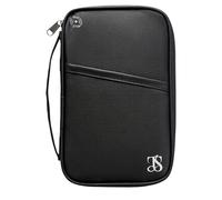 QEBSJSKL Family Passport Holder,Travel Wallet,RFID Blocking Travel Accessories Document Organiser for Men & Women,Waterproof Cover Essentials for Cards, Tickets, Money,Tickets