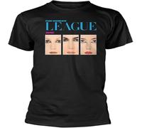 QECEOG Men's The Human League Dare T-Shirt Fashion T-Shirt Balck