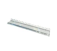 Qectial Acrylic Mahjong Rack Tile Ruler Organizer Pusher Helper Clear Acrylic Guide That Straightens Tiles And Supports Smooth suitable for family game nights club sets casual gatherings