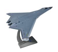 Qectial Alloy Aircraft Aerodynamic Jet Model Fighter Jet Airplane Model Look With Low Observable Fighter Shape And Curved Stand With Base Suitable for office desks bookshelves showcase cabinets 1 72
